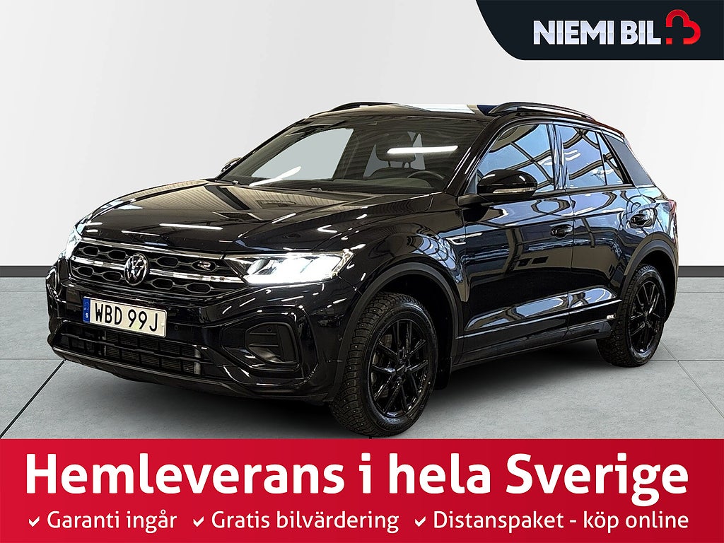Volkswagen T-Roc 1.5 TSI DSG R-Line S&V-hjul/AdaptivFart/Carplay/Kamera/Pvärm