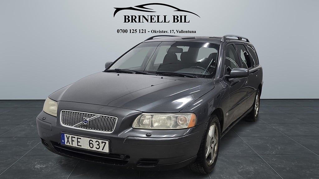Volvo V70 2.4 Manuell Euro 4 ENDAST 2 PRIVAT ÄGARE