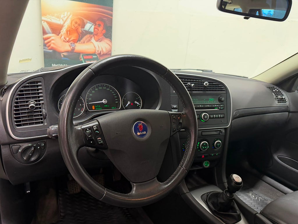 SAAB 9-3 SPORTCOMBI 1.8T 150 ch BIOPOWER ETHANOL LINEAR 4X2 BVM - ATTELAGE - 225000 km