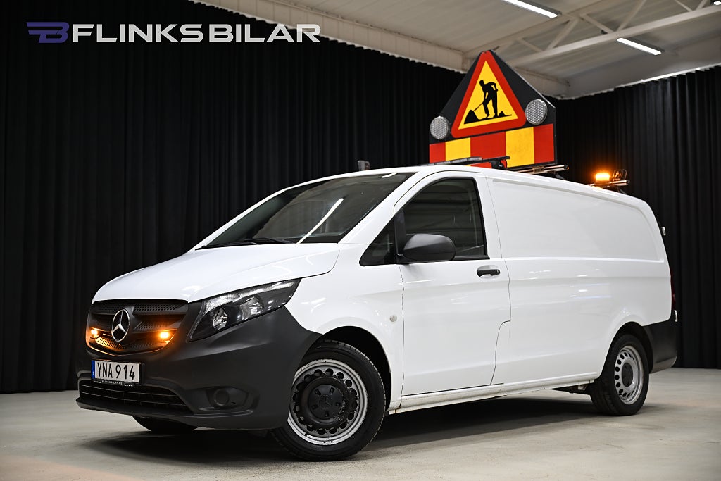 Mercedes-Benz Vito 114 CDI 136HK Automat|Lång|Inredd|EnÄgare|Leasbar|SeUtr
