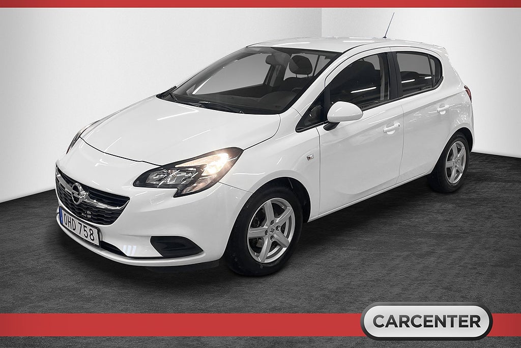 Opel Corsa 5-dörrar 1.4 Enjoy Euro 6/P-sens/Låg skatt