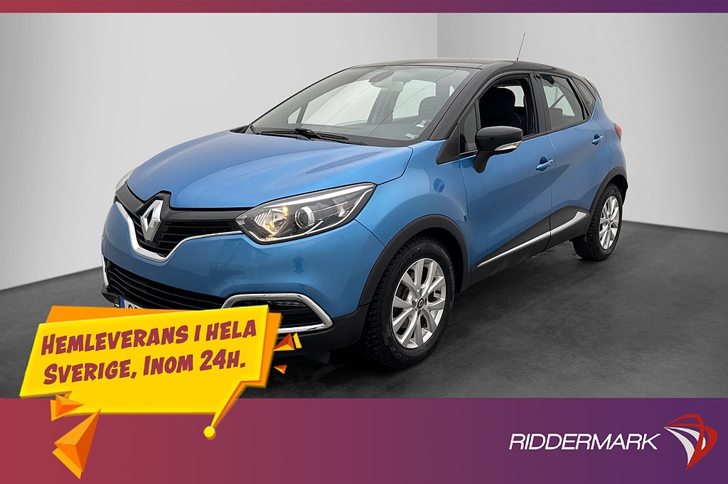 Renault Captur 1.2 TCe EDC Dynamique Värmare Navi P-Sensorer
