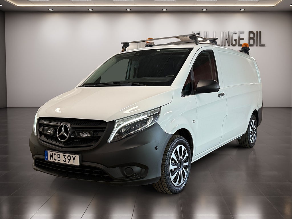 Mercedes-Benz Vito 116 CDI 4x4 9G 163HK V-inredd Kamera Värmare Drag MOMS