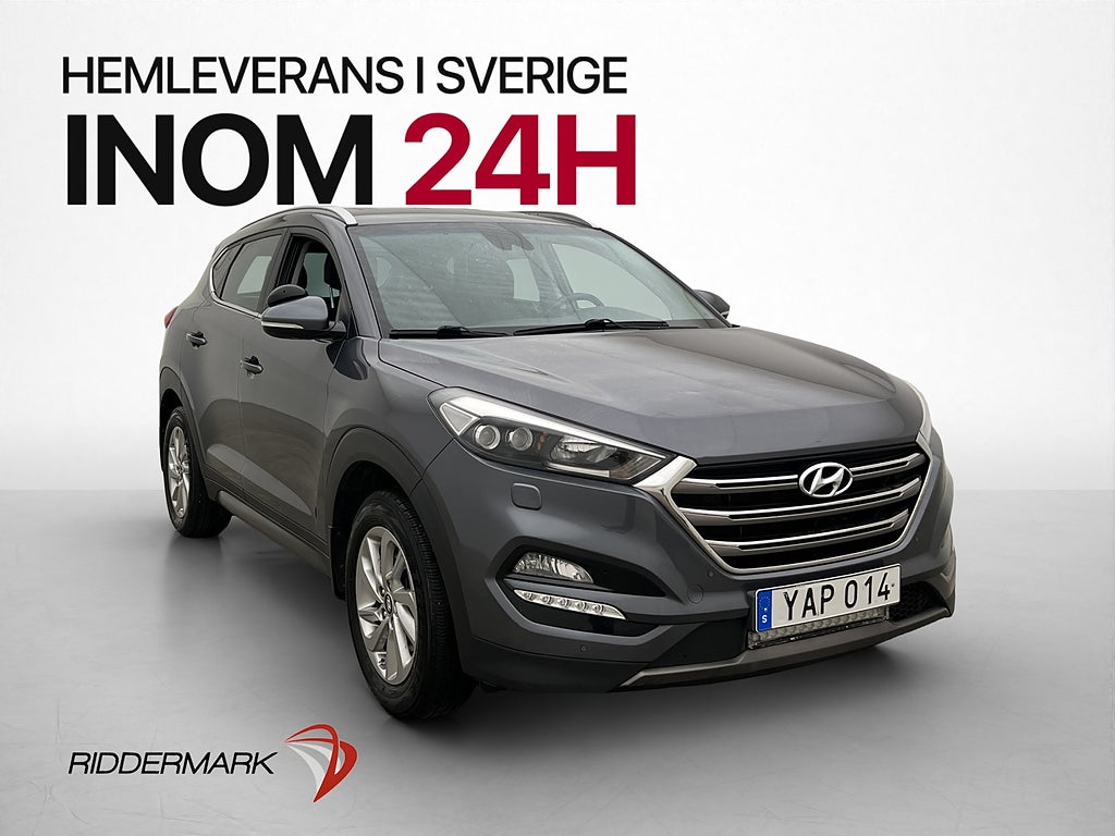 Hyundai Tucson 1.6 T-GDI AWD Premium Backkamera Dragkrok