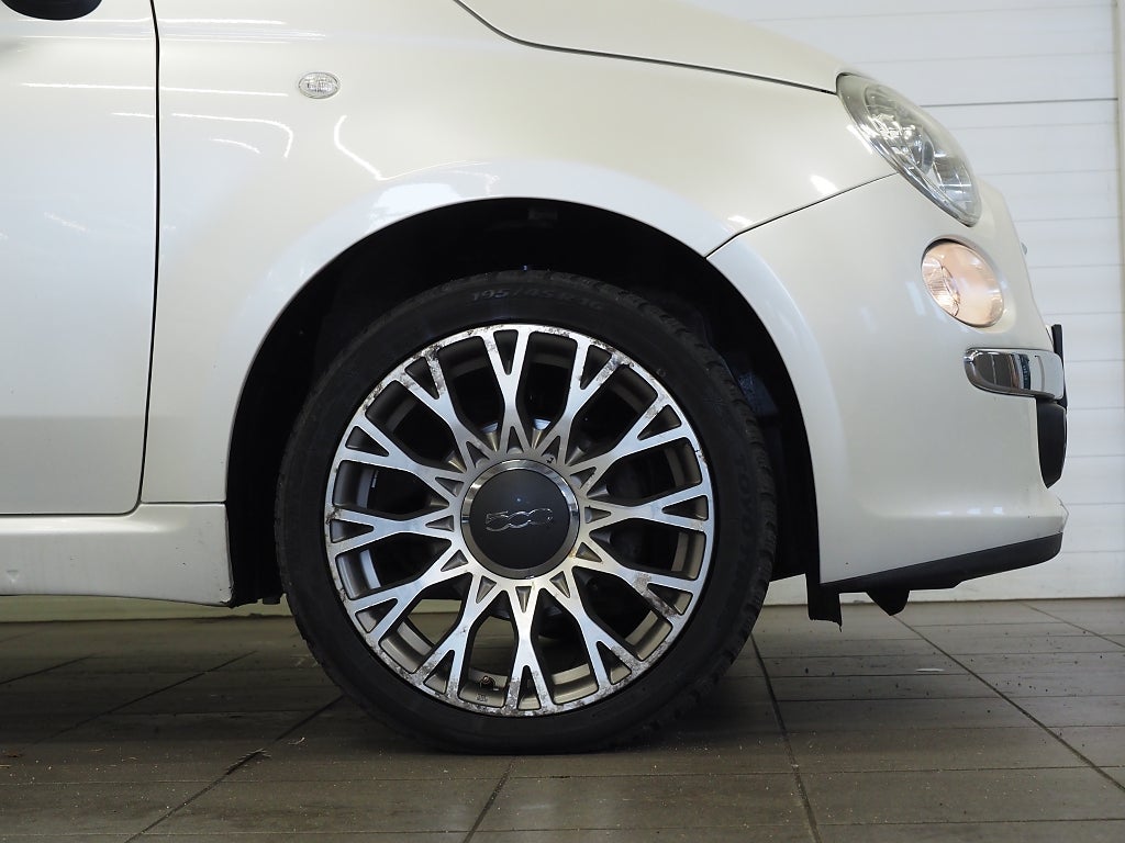 Fiat 500C 1.2 8V 69hk Lounge Cab | Skinn | 2012
