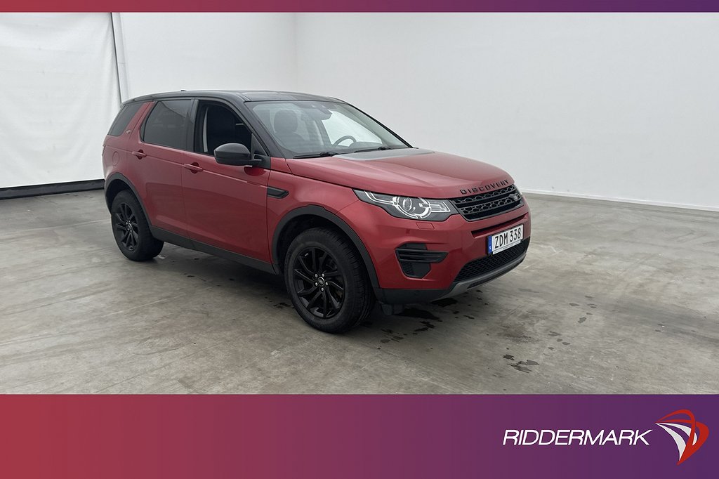 Land Rover Discovery Sport 2.0 AWD 180hk Luxury Navi Drag