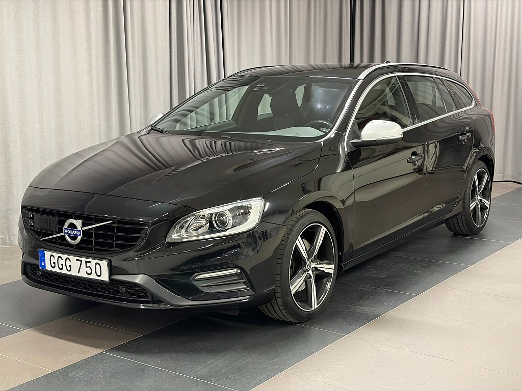 Volvo V60 D3 Geartronic R-Design Inkl. Drag P.Värmare NAV VOC