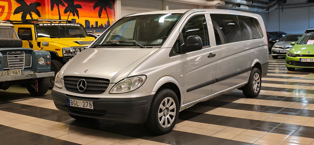 Mercedes-Benz Vito KOMBI 109-2.9 CDI Automat,8 Sits,Drag,AC 