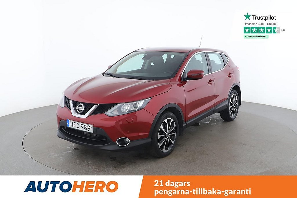 Nissan Qashqai 1.2 DIG-T XTRONIC-CVT / Backkamera, GPS, PDC