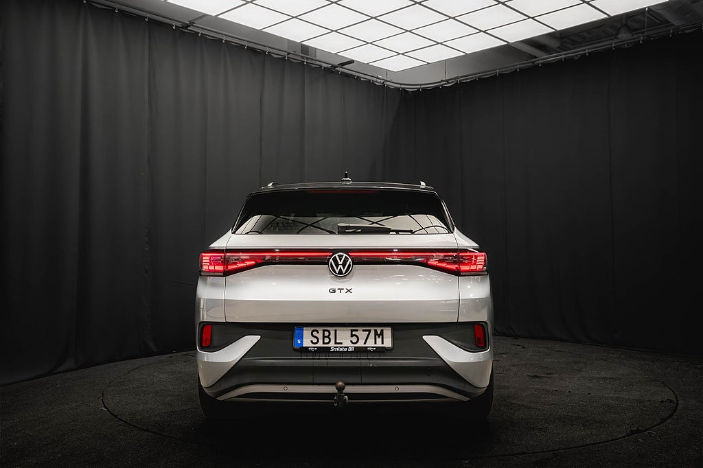 Volkswagen ID.4 GTX 4M TOP SPORT DRAG 360° HUD EL-BAKLUCKA 1-ÄGARE MOMS