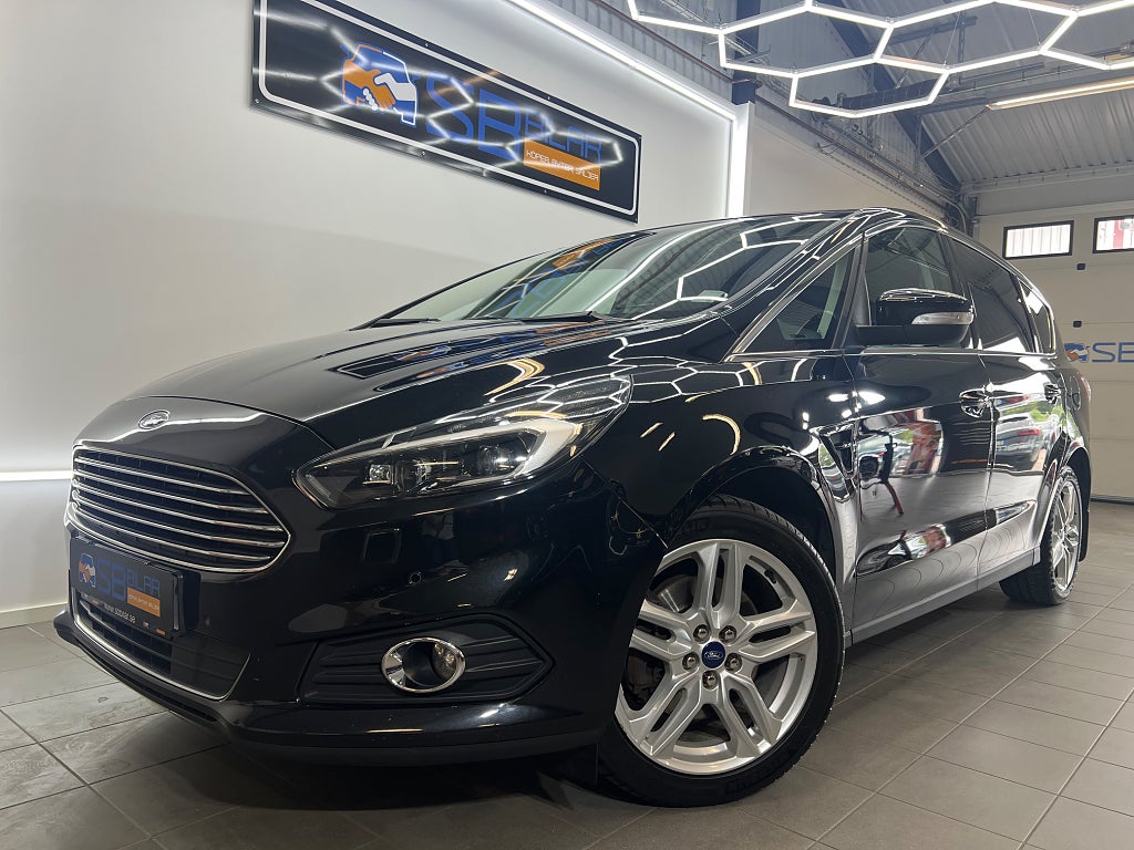 Ford S-Max 2.0 TDCi Powershift, 180hk Business 7 sits