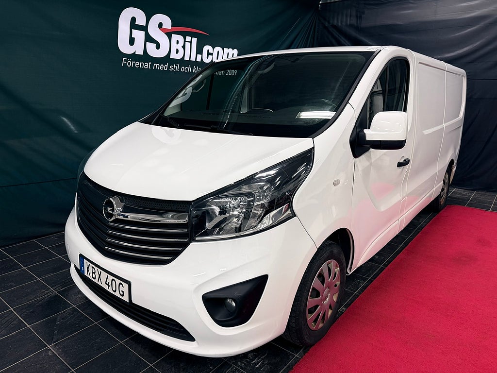 Opel Vivaro L2 2.9t 1.6 CDTI 125 Hk 3 Säten 7600 Mil
