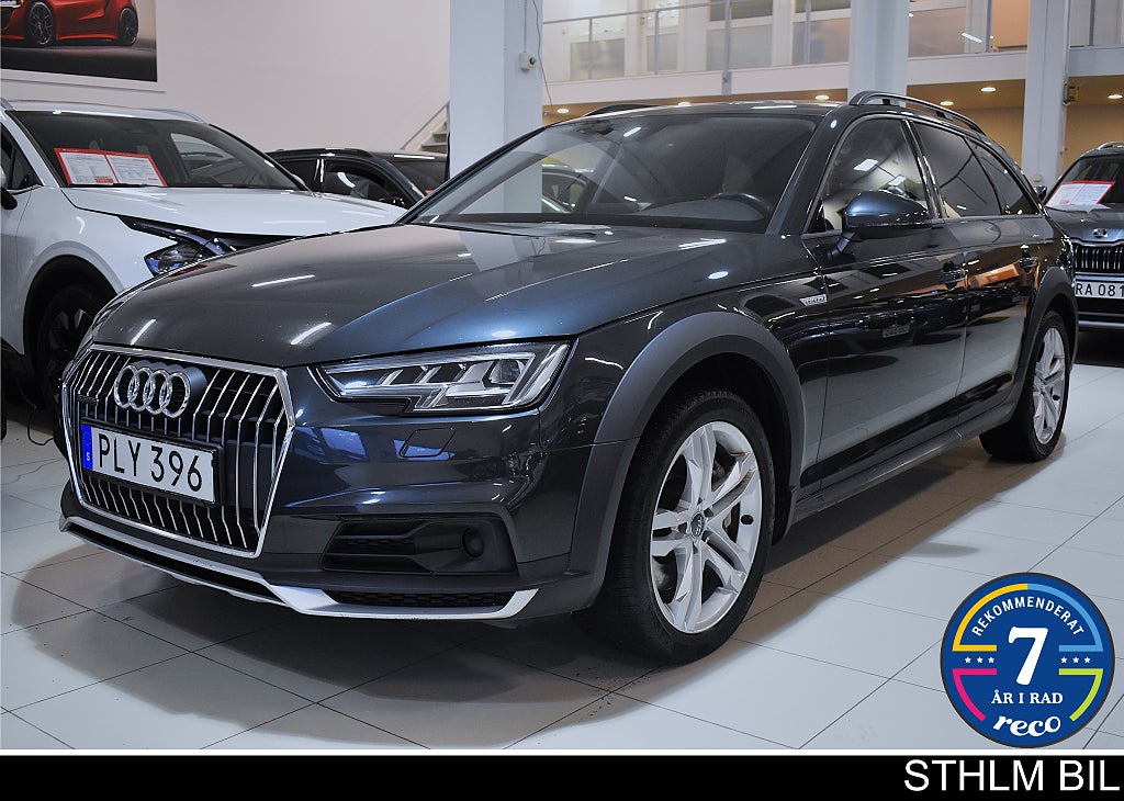 Audi A4 allroad 2.0 TFSI Q Aut Proline Navi Drag Värm 4.95% Ränta Euro 6