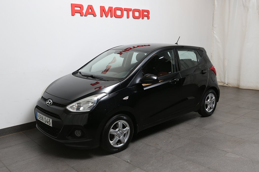 Hyundai i10 1,0 67hk ComfortPlus 1ägare Nyservad + Nybesik 2015