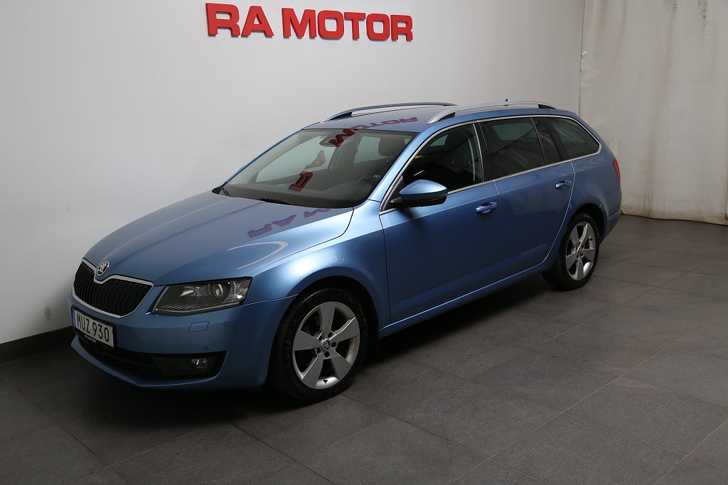 Skoda Octavia 2,0 TDI 4x4 Style Kombi Värmare Dragkrok 2016