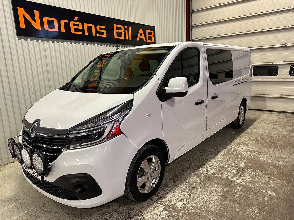 Renault trafic 2.0 dCi AUTO 5-SITS DUBBELHYTT LEASBAR Euro 6