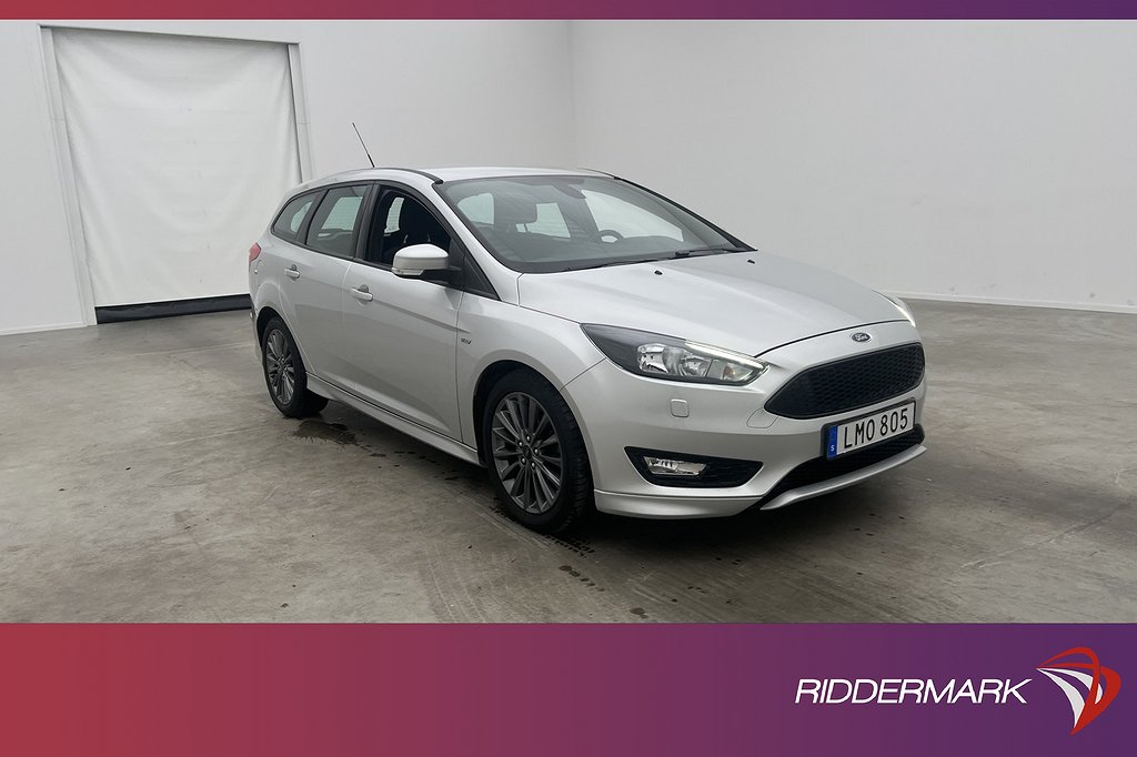 Ford Focus Kombi EcoBoost 125hk ST-Line Sensorer