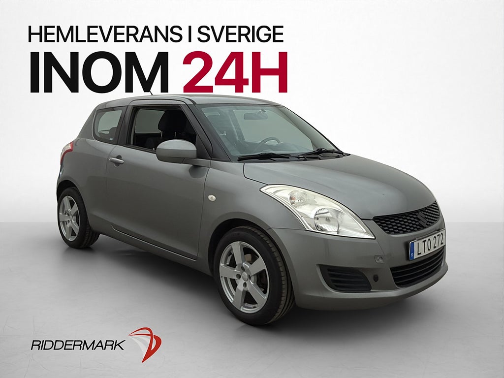 Suzuki Swift 3-Dörrar 1.2 VVT 94hk Motorvärmare 0,5l/mil