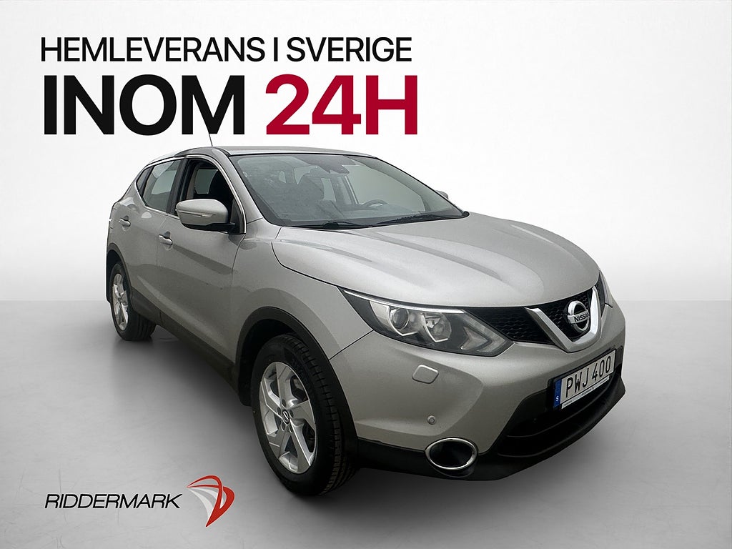 Nissan Qashqai 1.6 dCi 130hk Drag Navigation Kamera Låg-förb