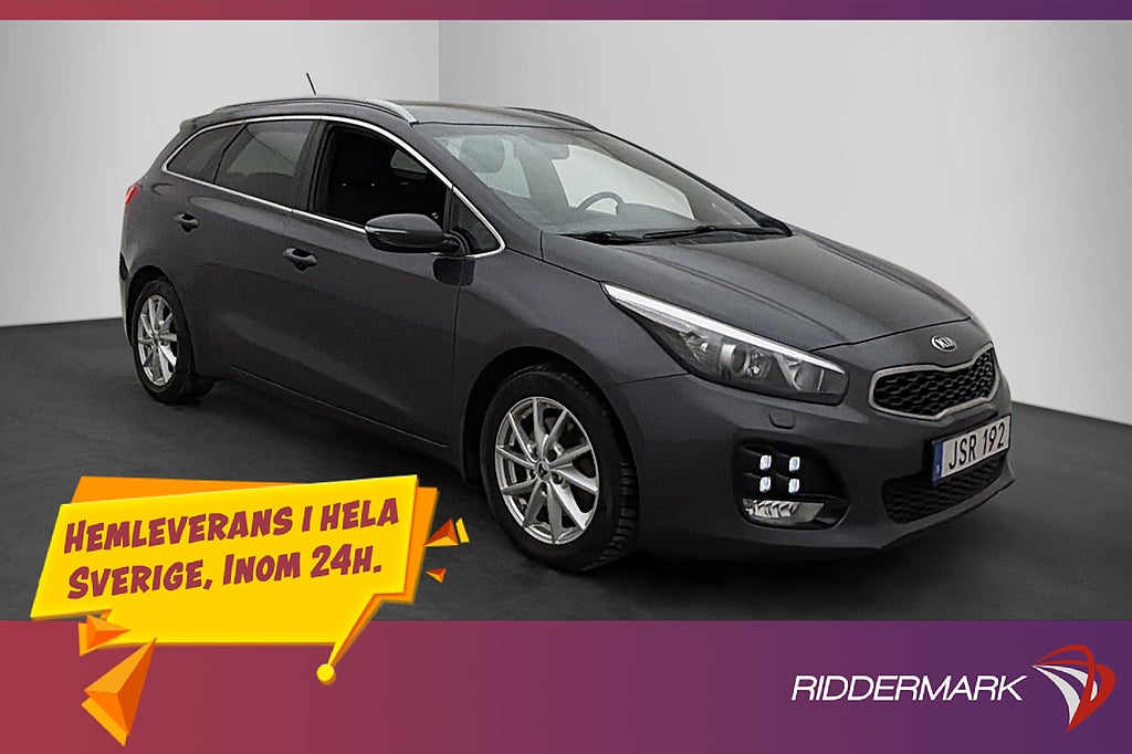Kia Ceed GT-Line Kamera Rattvärme CarPlay Drag