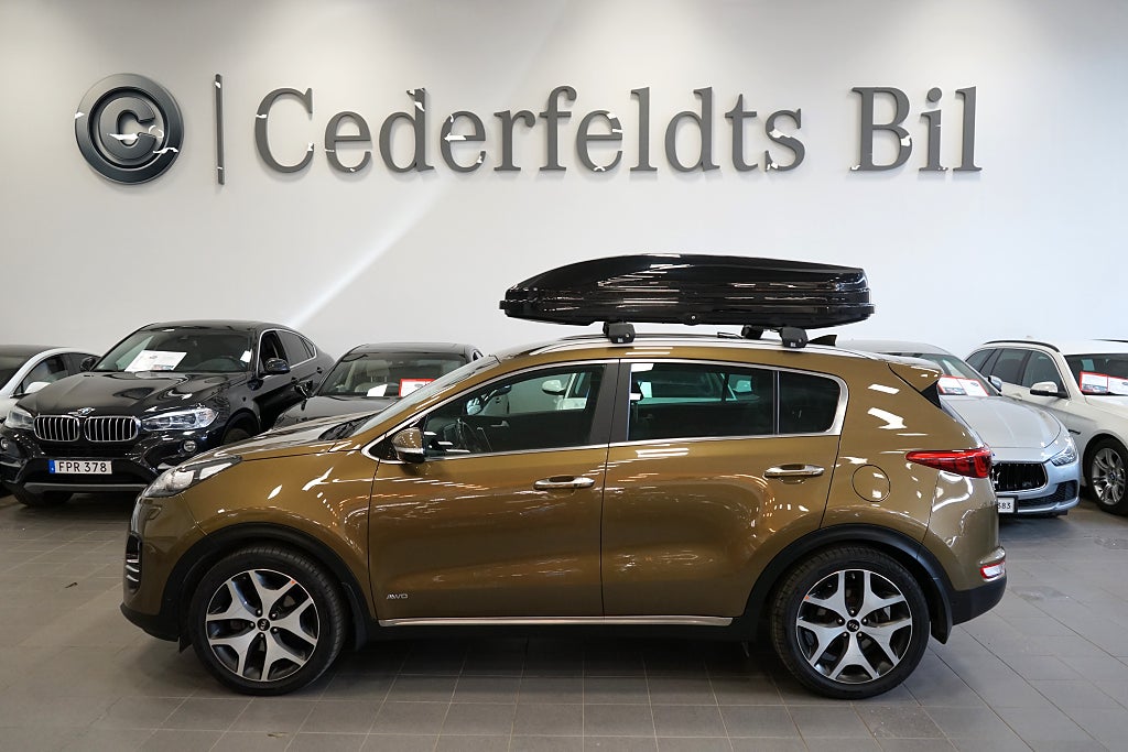 Kia Sportage AWD MOTOR VÄRMARE GT-LINE DRAG NAVI JBL TAKBOX