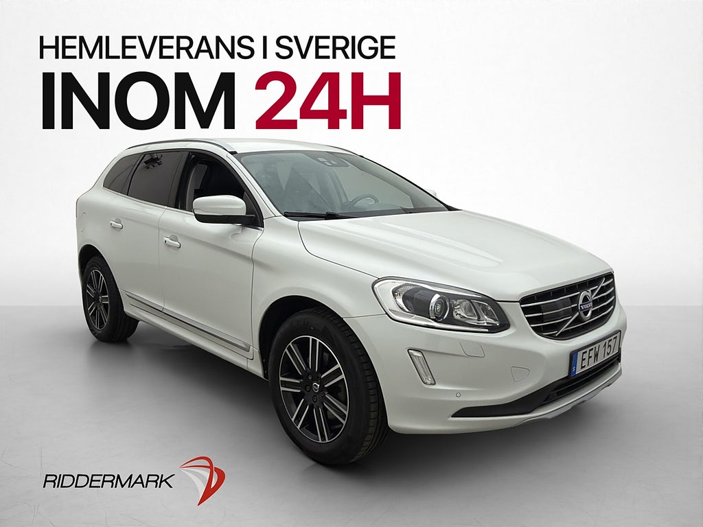 Volvo XC60 D4 AWD 190hk Classic Summum Värm Kamera BLIS Drag