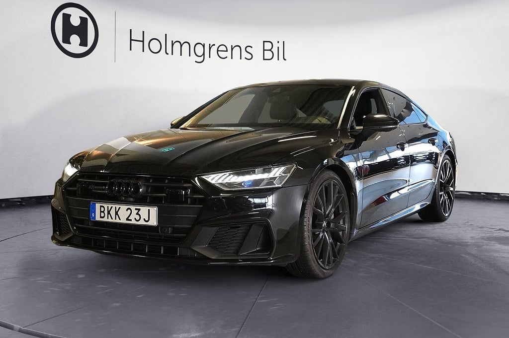 Audi A7 2,65% ränta Sportback 55 TFSi Quattro Kamera Navi Stol Med Minne
