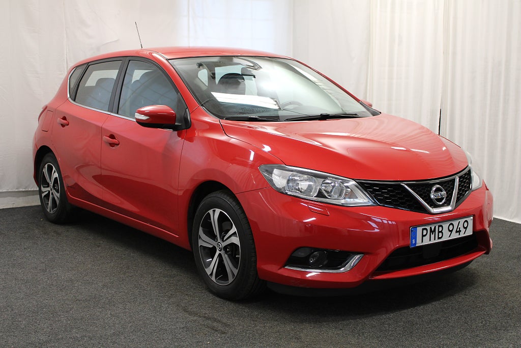Nissan Pulsar 1.2 DIG-T Automat|Kamera|Navi|Drag|S&V-hjul|116hk