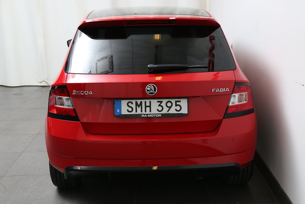 Skoda Fabia 1,2 TSI 90hk Monte Carlo Panorama Motorv 2016