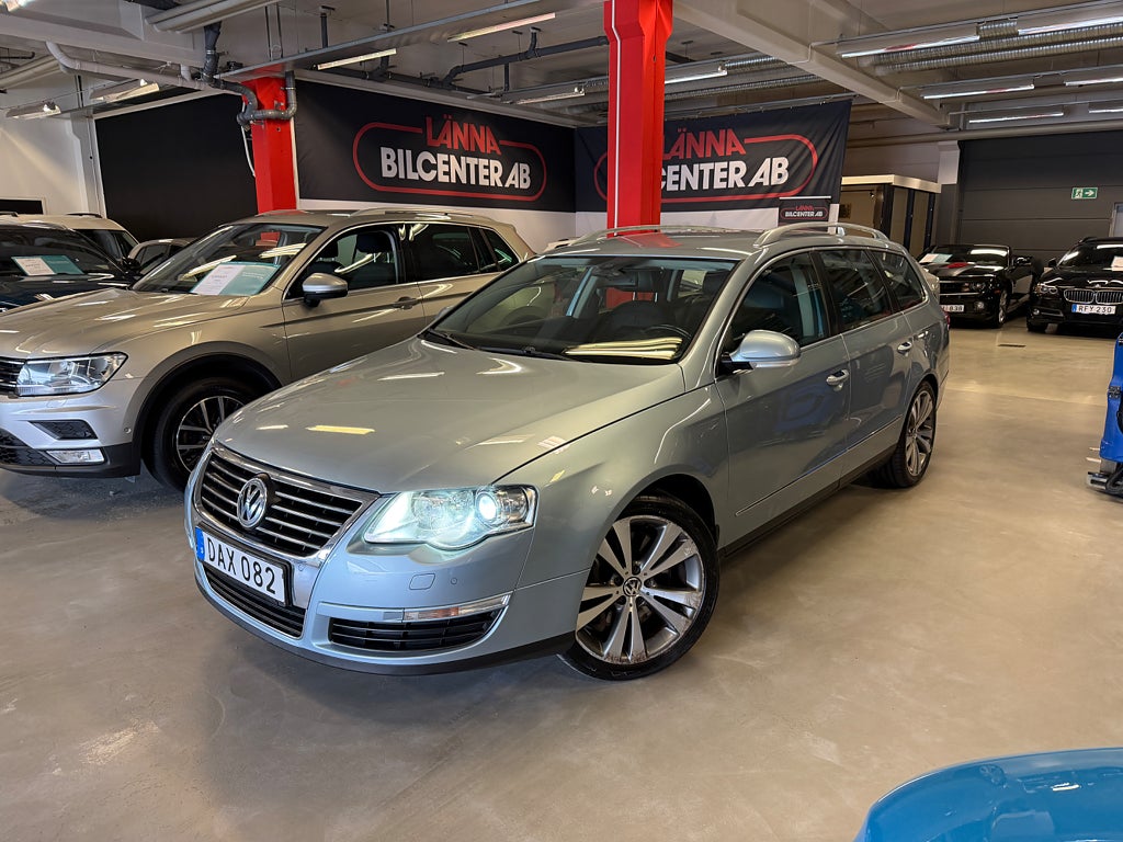 Volkswagen Passat 3.2 V6 4Motion 2 ägare Aut Drag PDC Skinn Ny besiktad 