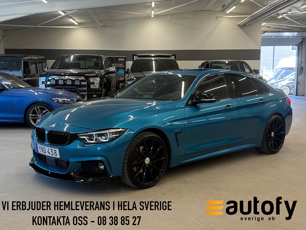 BMW 420 d xDrive GC M-SPORT TAKLUCKA NAVI H/K LED SKINN HUD EU6