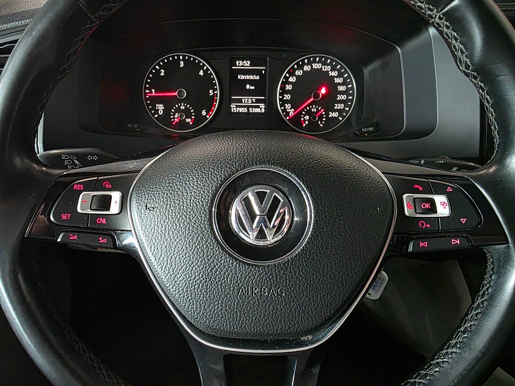 Volkswagen Transporter Chassi Dubbelhytt 6-sits 2.0 TDI Flak - bild 13