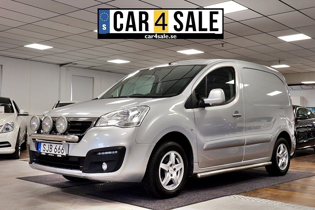 Peugeot Partner Van Utökad Last 1.6 | Euro 6 | Carplay |Drag | 0% Ränta