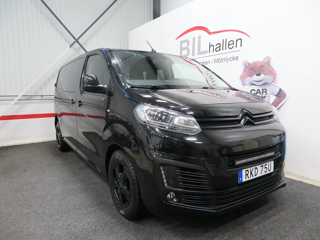 Citroën Jumpy 2.0 BlueHDi 122HK L2 Crew Van 6-Sits Pro+ Drag Värmare 