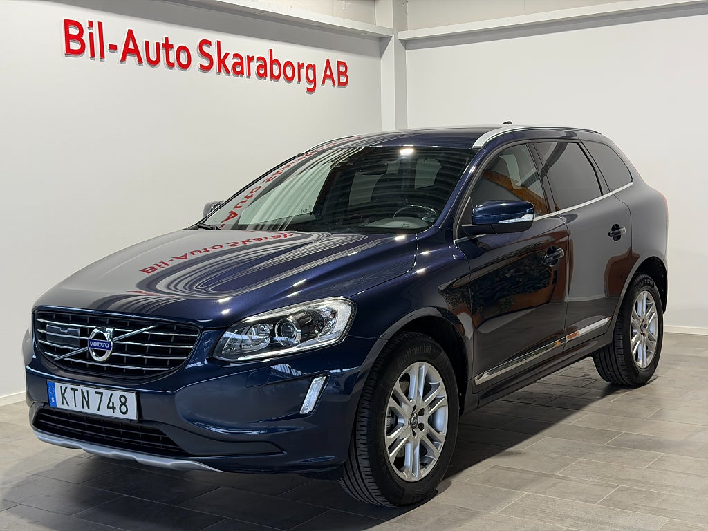 Volvo XC60 D5 AWD Aut Summum Dragkrok Läder 