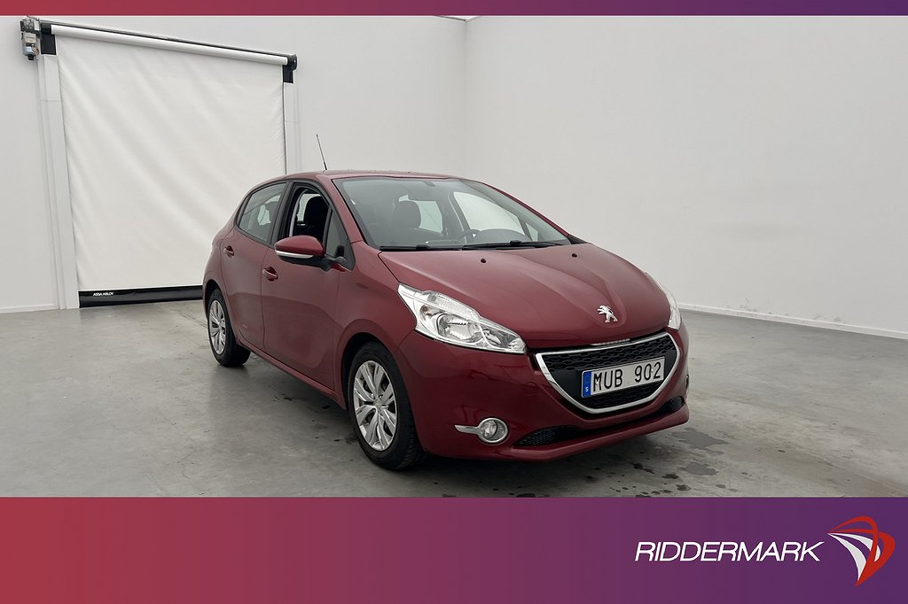 Peugeot 208 1.6 e-HDi 92hk Active Farthållare Bluetooth