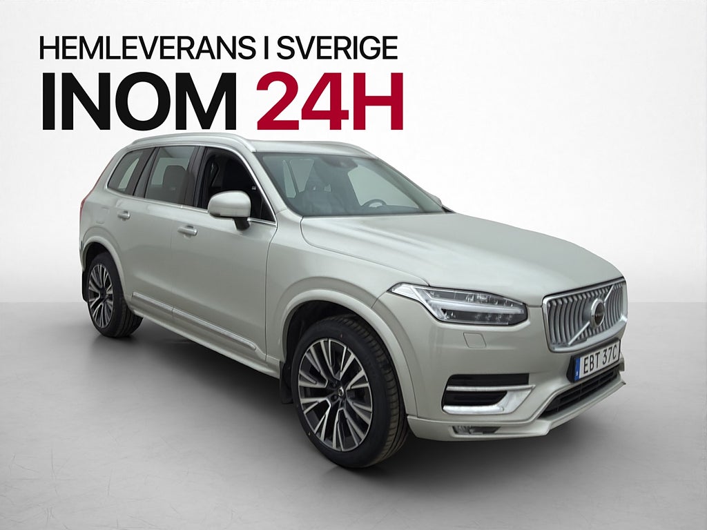 Volvo XC90 B5 AWD Inscription Drag Värmare Kamera Skinn MOMS