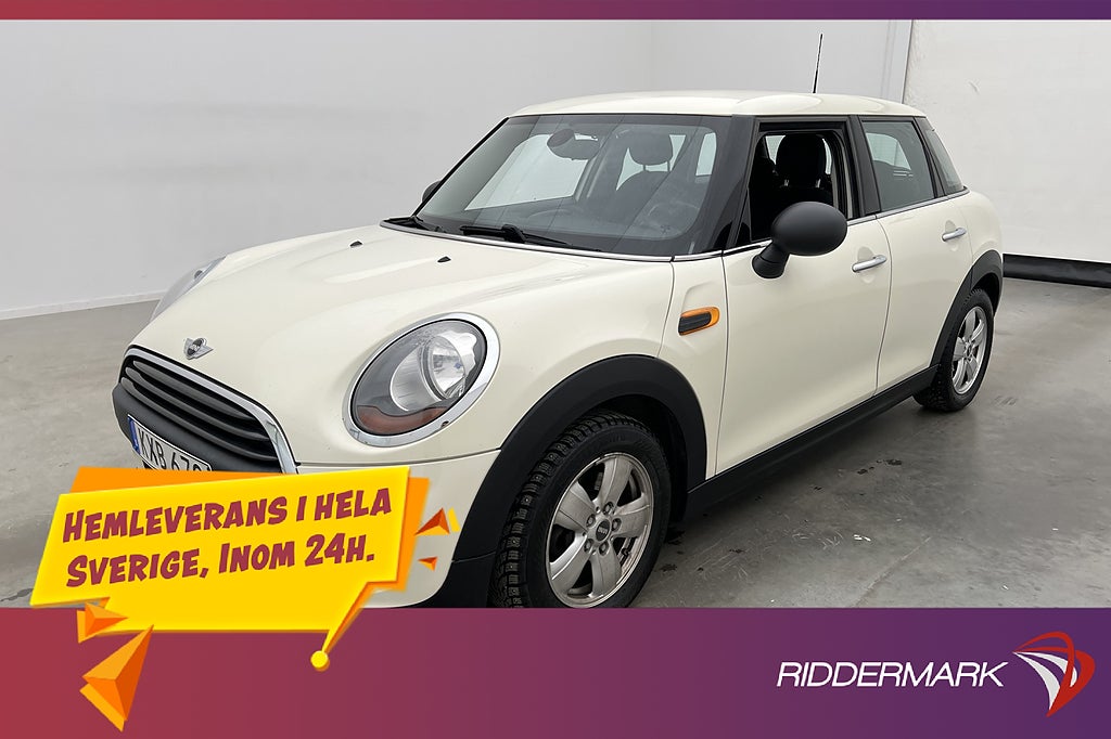 MINI One 102hk Pepper Excitement Låg-Skatt 0.48l/mil