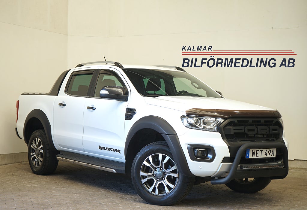 Ford ranger Dubbelhytt 2.0 Bi-Turbo 4x4 B-kamera D-värmare 214 hk