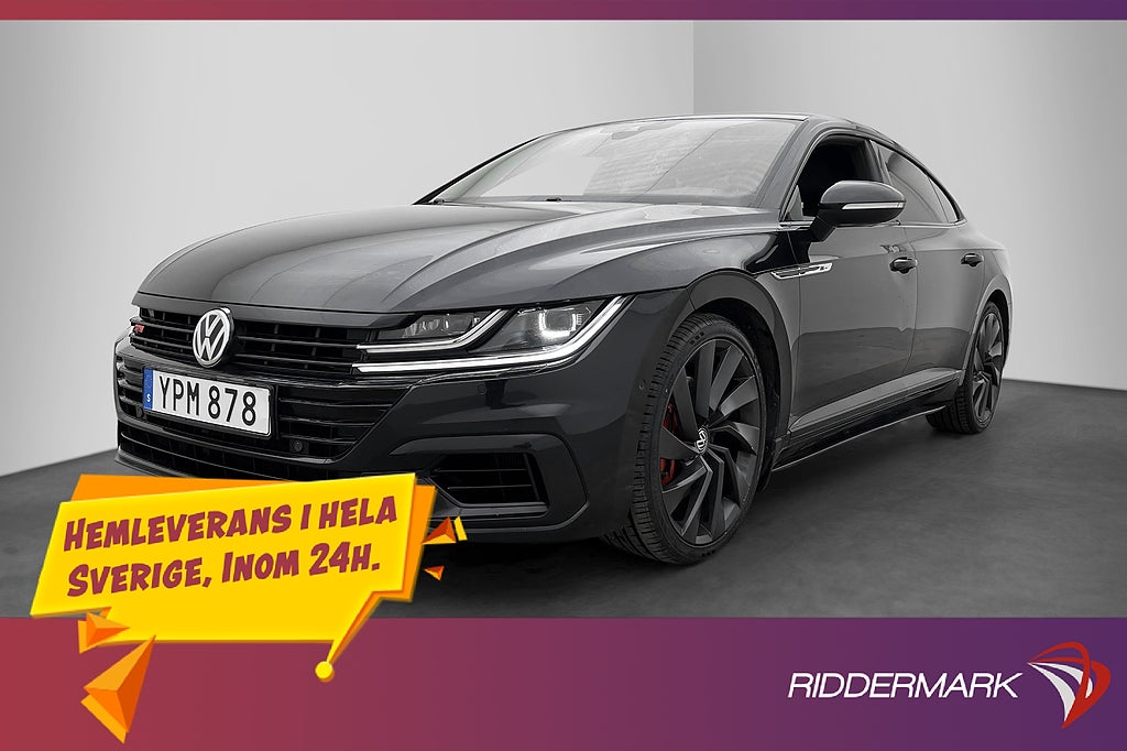 Volkswagen Arteon TDI 4M 240hk R-Line Pano Cockpit Värmare