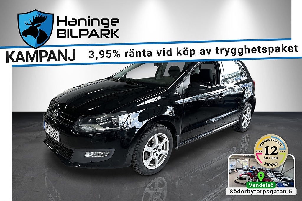 Volkswagen Polo 5-DR 1.4 MASTERS SUPERDEAL 3.95% / BLUETOOTH / LÅGMILAD
