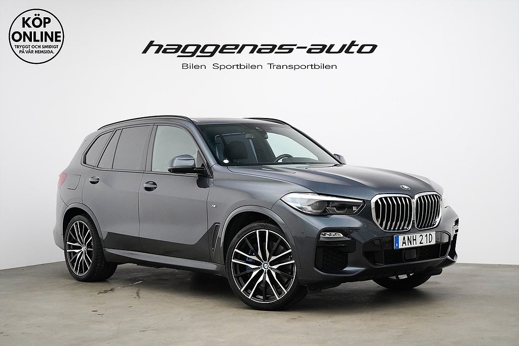BMW X5 xDrive45e / 394hk / M-sport / 360° / Pano