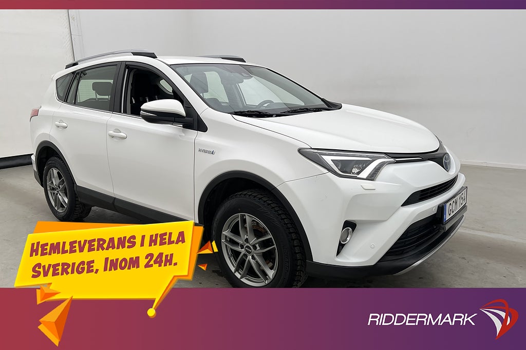 Toyota RAV4 Hybrid 2.5 VVT-i AWD Active Värmare Kamera Drag