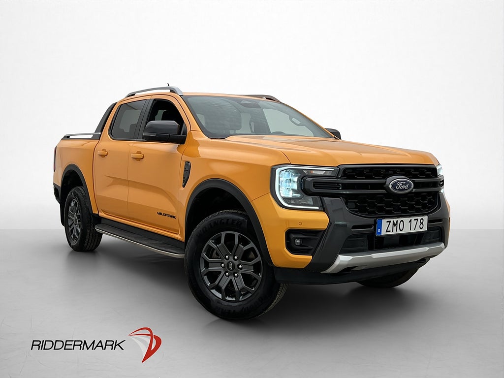 Ford ranger Wildtrak e-4WD Cockpit Värmare Drag CARPLAY Moms