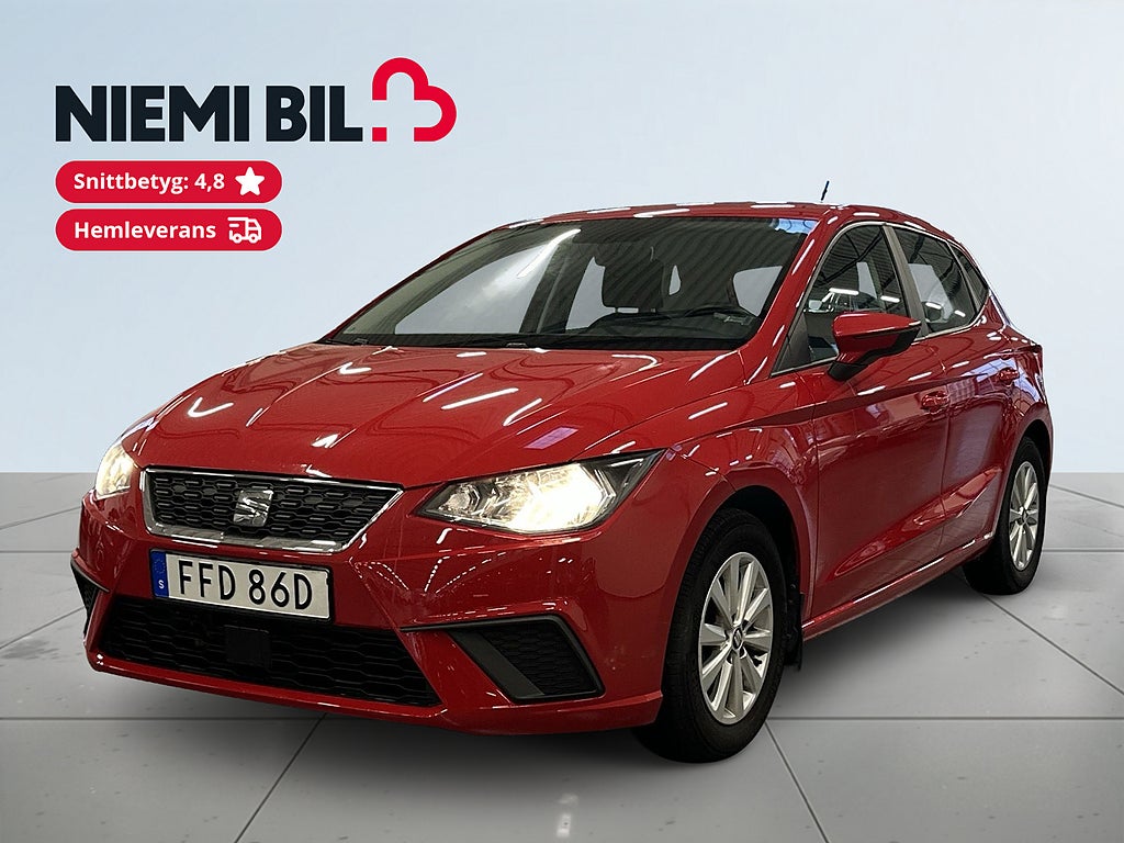 Seat Ibiza 1.0 MPI Style S&V-hjul/Psens/BT