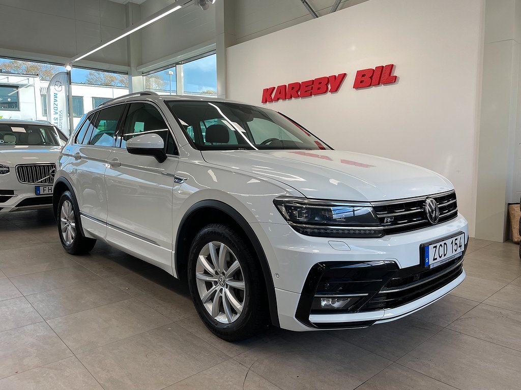 Volkswagen Tiguan 2.0 TDI 4Motion R-line Cockpit | Dragkrok