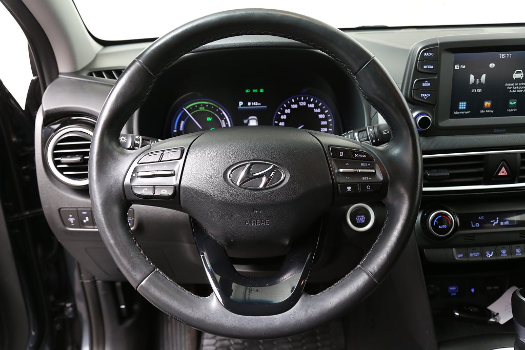 Hyundai Kona Hybrid 1,6 GDI 141hk Premium Aut Head-up Motorv Drag