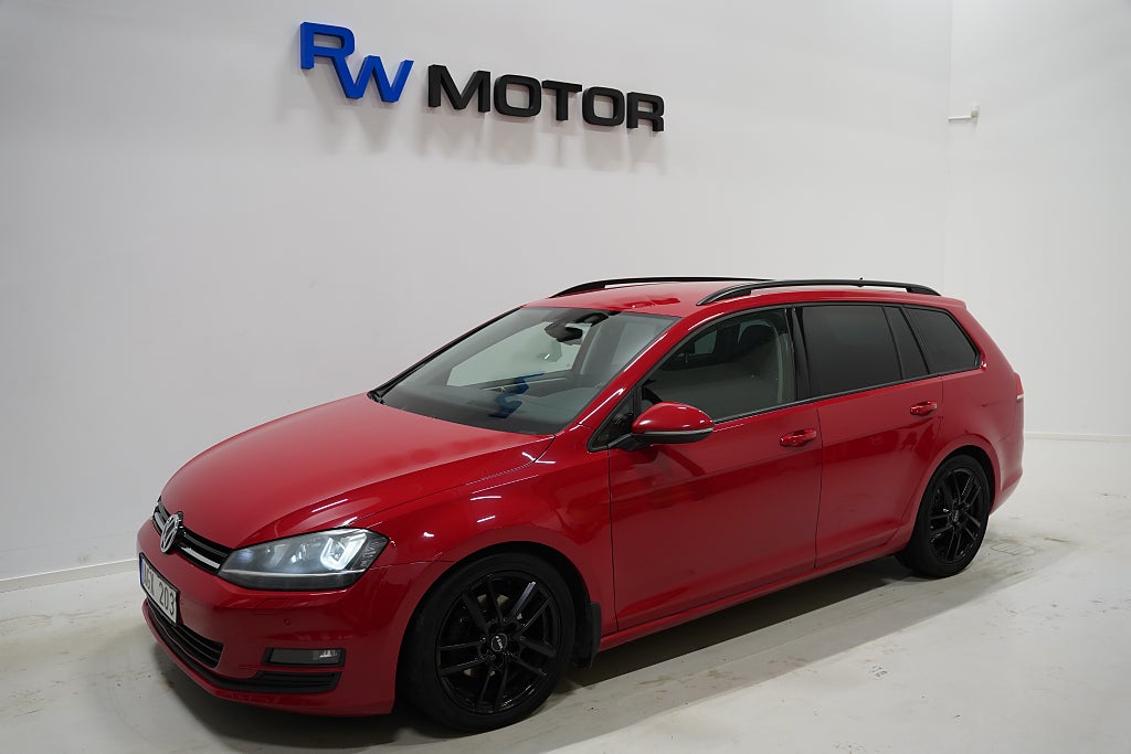 Volkswagen Golf Sportscombi 1.6 TDI 105hk B-kamera Dragkrok D-värmare