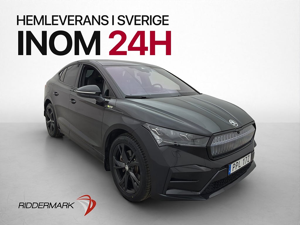 Skoda Enyaq Coupé RS Dragkrok Pano HUD Canton Crystal Face
