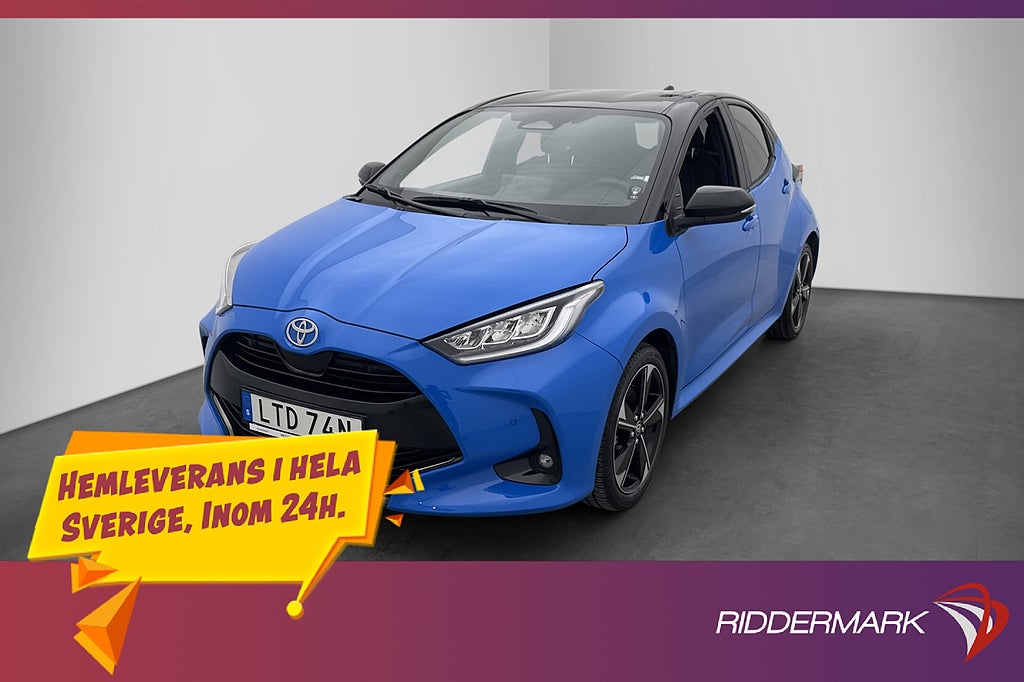 Toyota Yaris Hybird 130 Premiere Edt JBL Kamera Rattvärm HUD